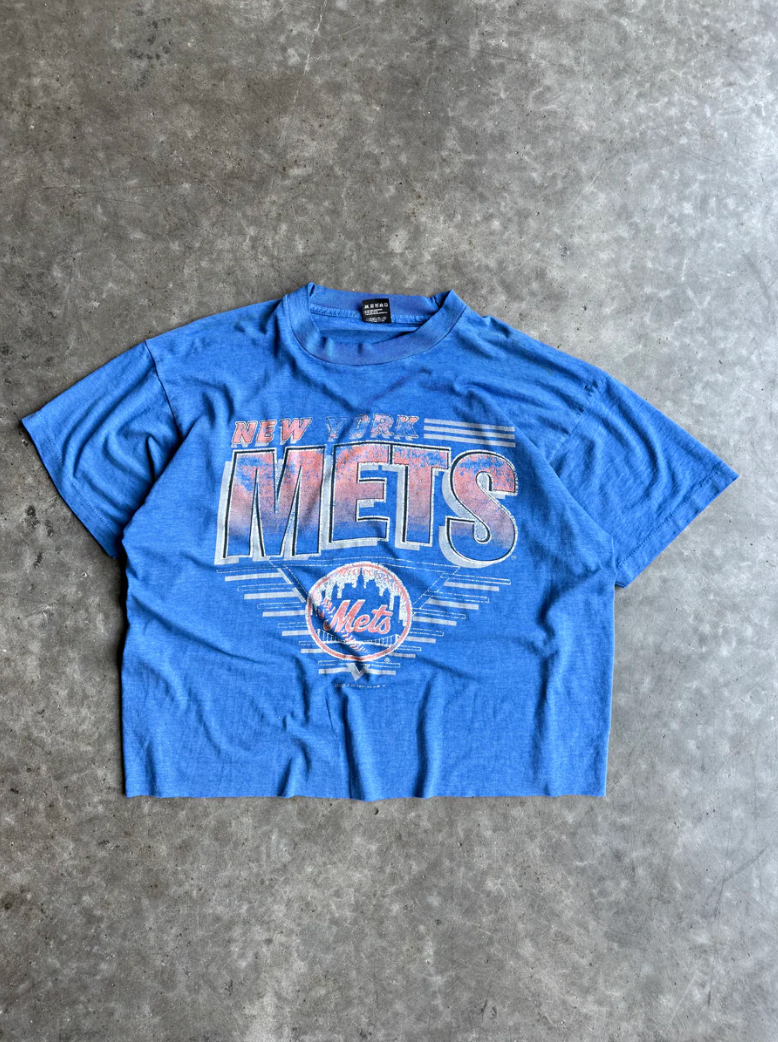 VINTAGE FADED METS SHIRT - XL
