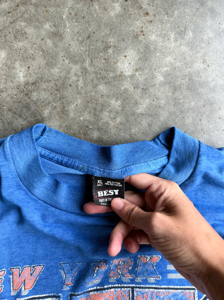 VINTAGE FADED METS SHIRT - XL