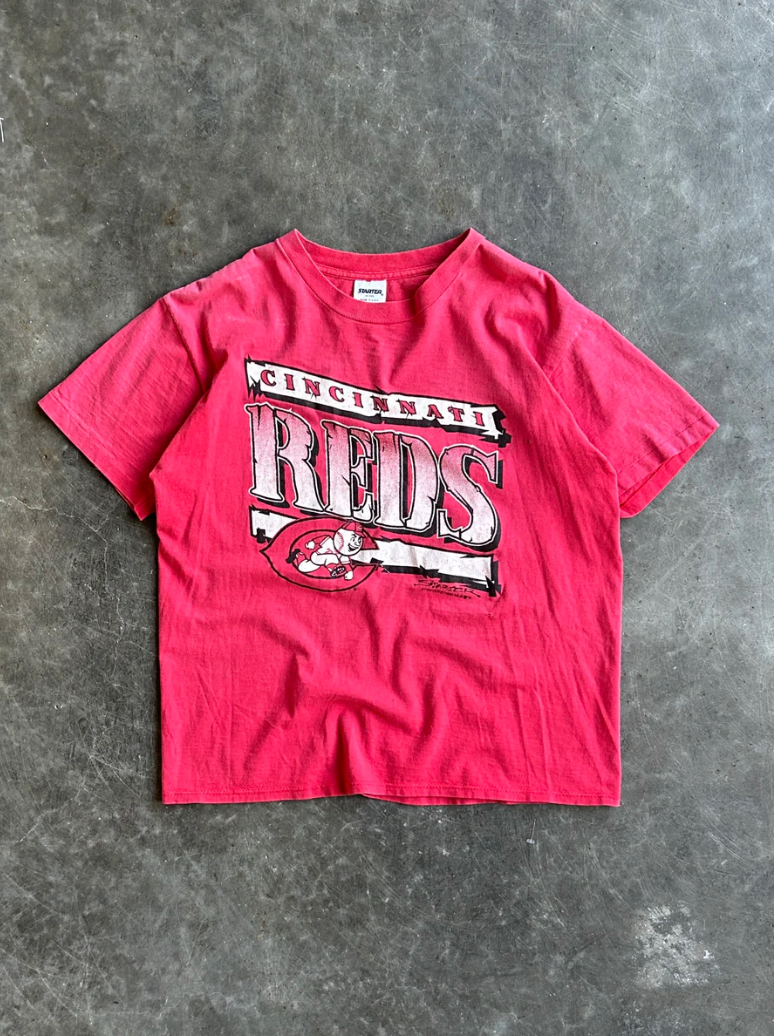 VINTAGE CINCINNATI REDS TEE - L